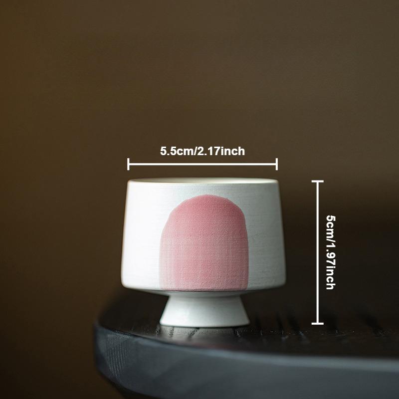 50ml Retro Ru Kiln Pink Ceramic Tea Cup Small Tasting Single Master Cup Handmade Tea Bowl Mugs Chinese Kung Fu Teaset Teaware
50ml Retro Ru Kiln Pink Ceramic Tea Cup Small Tasting Single Master Cup Handmade Tea Bowl Mugs Chinese Kung Fu Teaset Teaware