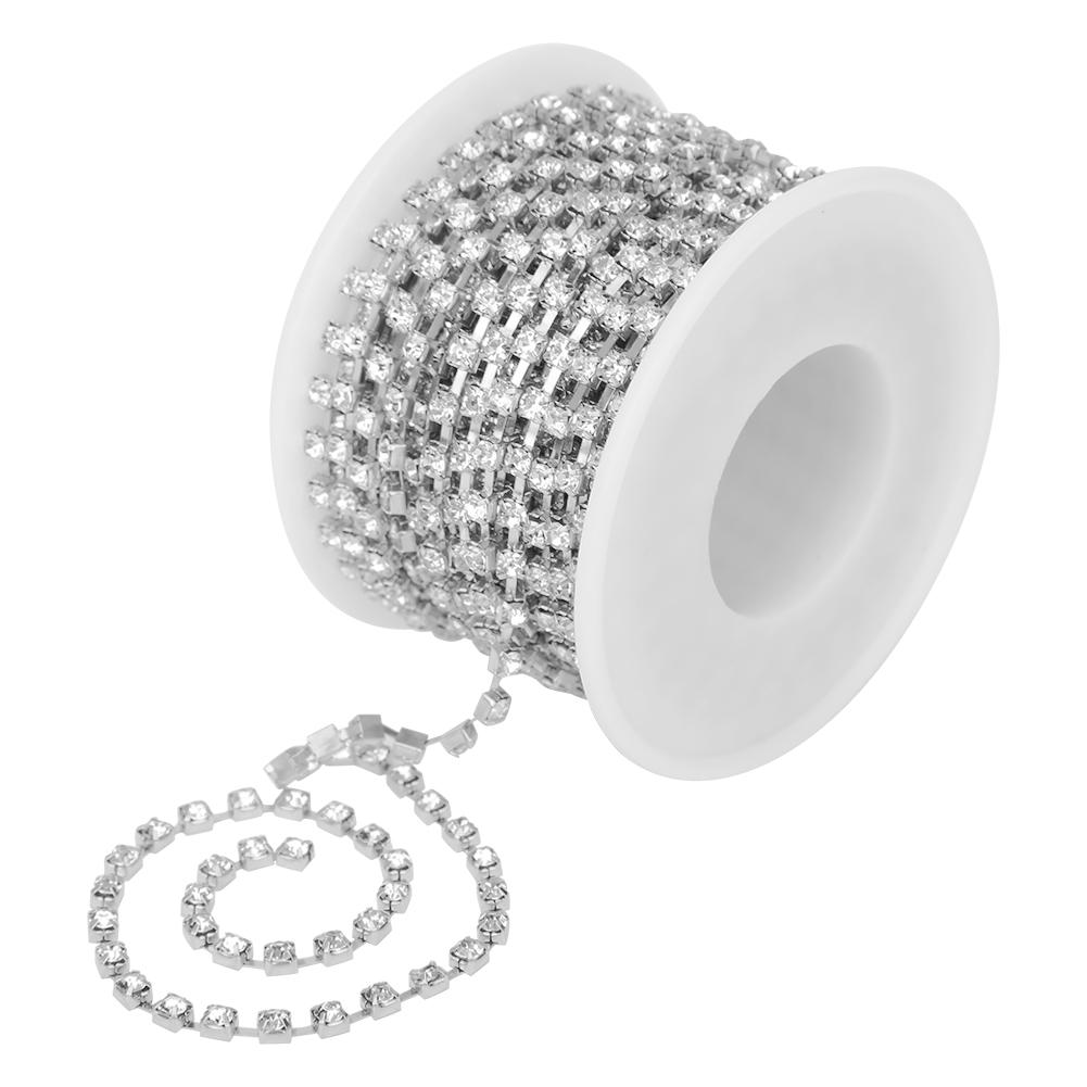 10 YardsCelsiusRoll Rhinestones Chain Crafts Clothes Sewing Decoration Accessory Embellishments
10 YardsCelsiusRoll Rhinestones Chain Crafts Clothes Sewing Decoration Accessory Embellishments