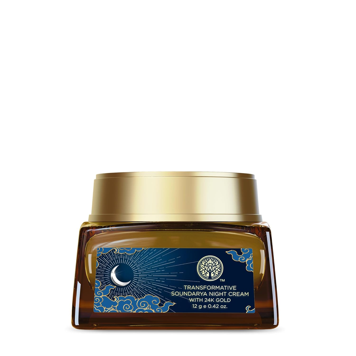 Forest Essentials Soundarya Night Cream with 24K Gold |Anti-Ageing Overnight Repair| With Bakuchiol & Hyaluronic Acid | Moisturising and Hydrating
Forest Essentials Soundarya Night Cream with 24K Gold |Anti-Ageing Overnight Repair| With Bakuchiol & Hyaluronic Acid | Moisturising and Hydrating