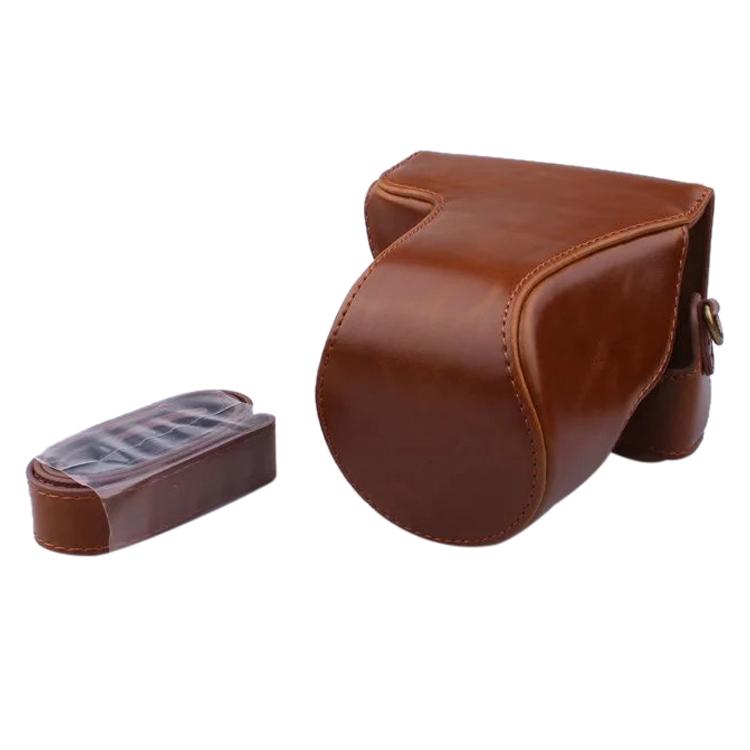 Full Body Camera PU Leather Case Bag with Strap for Canon EOS M200 коричневий
Full Body Camera PU Leather Case Bag with Strap for Canon EOS M200 коричневий