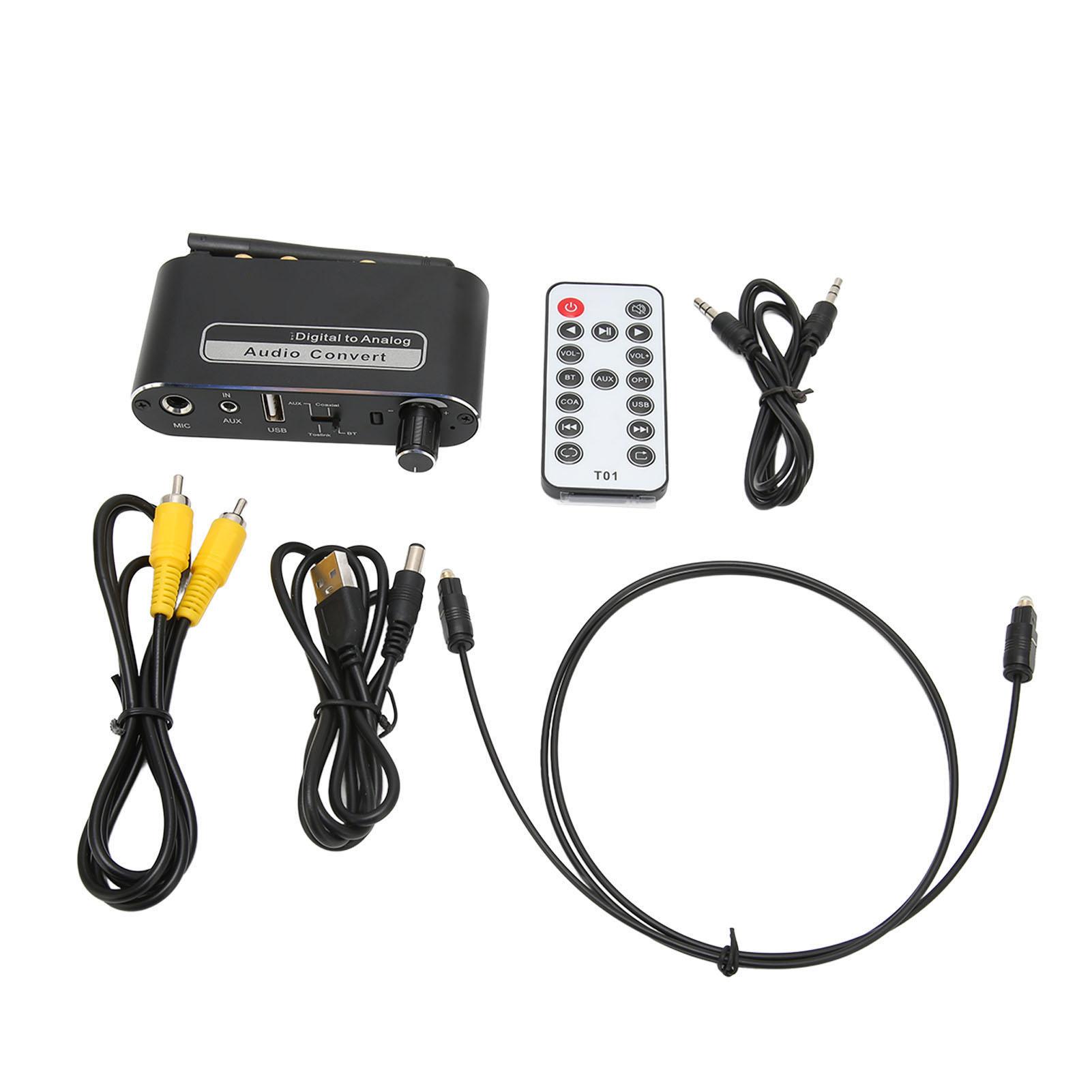 Цифровой усилитель Bluetooth 5.1 HiFi стерео аналого-цифровой преобразователь с микрофоном для домашнего динамика
Цифровой усилитель Bluetooth 5.1 HiFi стерео аналого-цифровой преобразователь с микрофоном для домашнего динамика