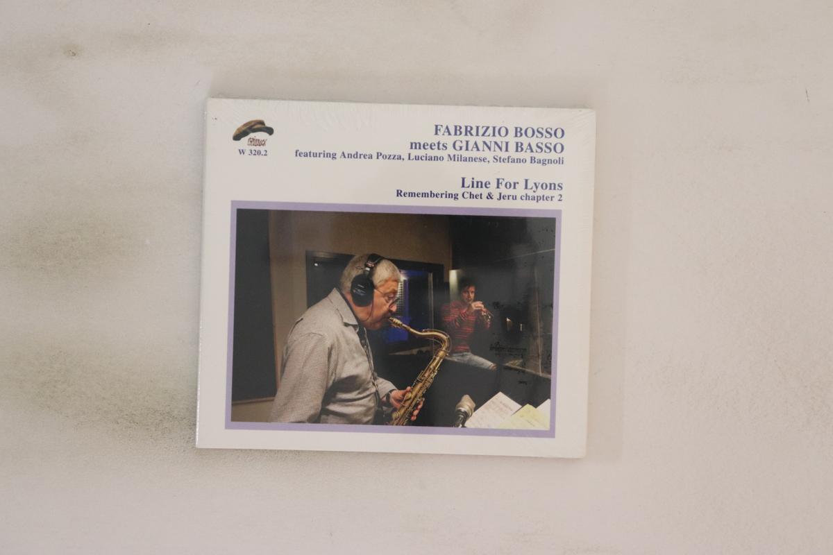 CD FABRIZIO BOSSO, GIANNI BASSO - Line For Lyons - Remembering Chet & W3202 PHILOLOGY 2005 Italy Jazz Used
CD FABRIZIO BOSSO, GIANNI BASSO - Line For Lyons - Remembering Chet & W3202 PHILOLOGY 2005 Italy Jazz Used