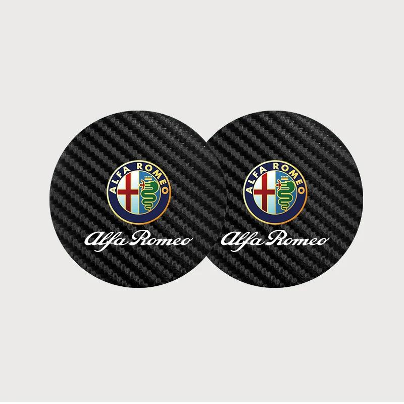 For Alfa Romeo 2026 Hot Sticker 2Pcs Carbon Fiber Leather Coaster Car Water Cup Anti-slip Pad Mat Auto Interior For Alfa Romeo 4
For Alfa Romeo 2026 Hot Sticker 2Pcs Carbon Fiber Leather Coaster Car Water Cup Anti-slip Pad Mat Auto Interior For Alfa Romeo 4