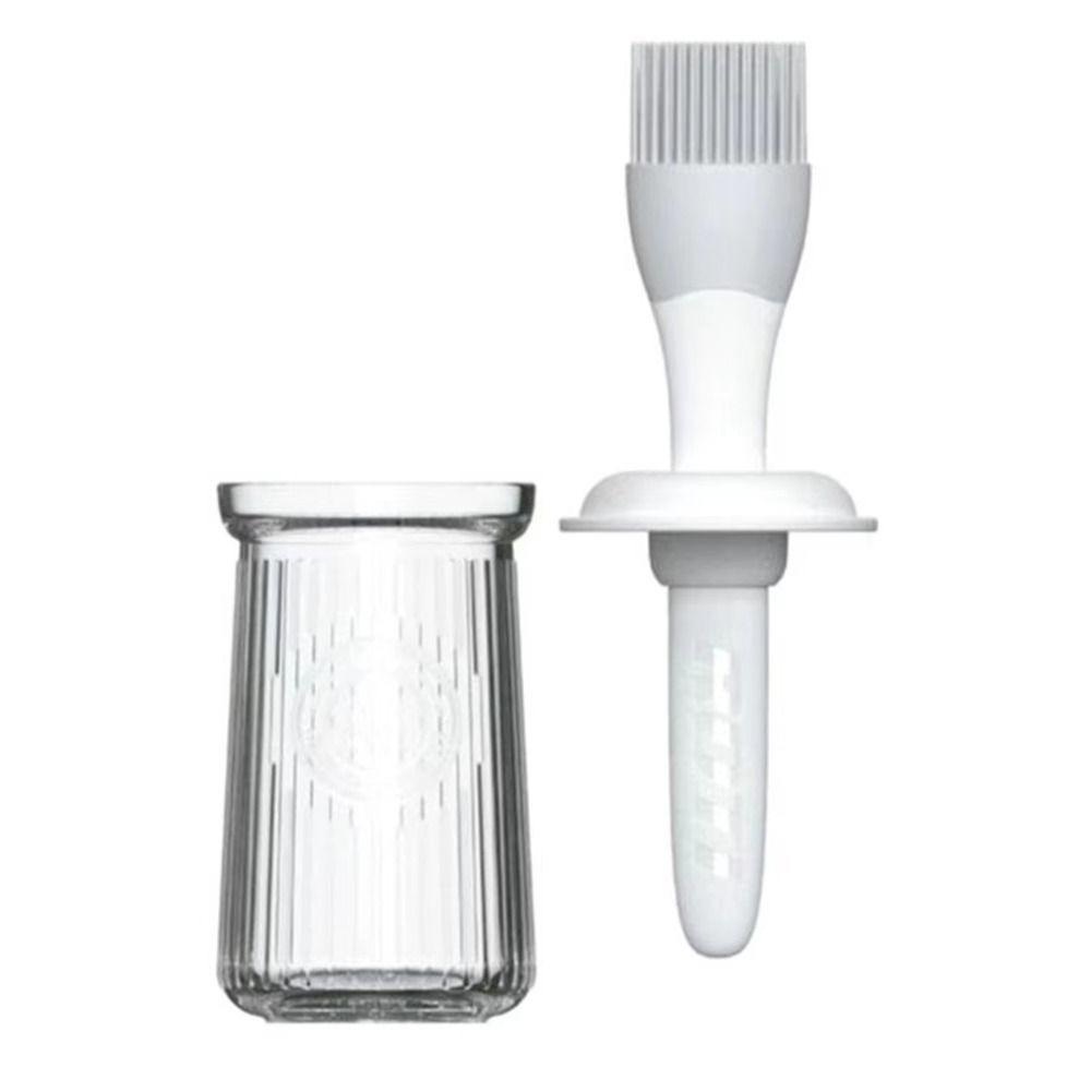 Silicone BBQ Oil Brush 3 In 1 Oil Dispenser Bottle with Brush Sauce Applying Brush Cooking белый
Silicone BBQ Oil Brush 3 In 1 Oil Dispenser Bottle with Brush Sauce Applying Brush Cooking белый
