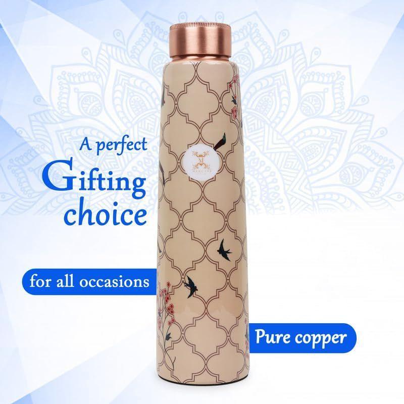 Elevate Your Wellness Journey Pure Copper Water Bottle - Advanced Leak Proof, Joint Less for gym, school, office & Gift (900ml)
Elevate Your Wellness Journey Pure Copper Water Bottle - Advanced Leak Proof, Joint Less for gym, school, office & Gift (900ml)