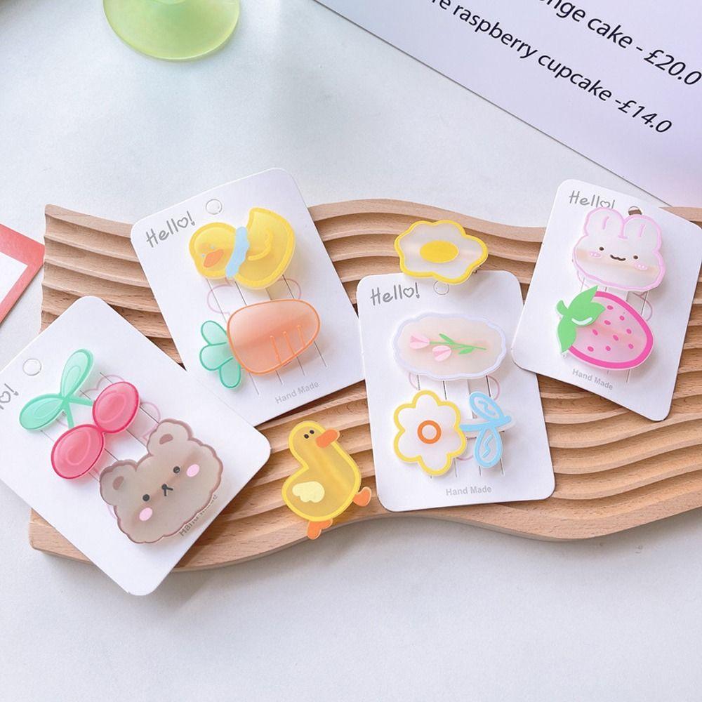 Acrylic Kids Hairpin Set Zinc Zinc Alloy Kids Hair Accessories Animal Bangs Clip Daily Life
Acrylic Kids Hairpin Set Zinc Zinc Alloy Kids Hair Accessories Animal Bangs Clip Daily Life