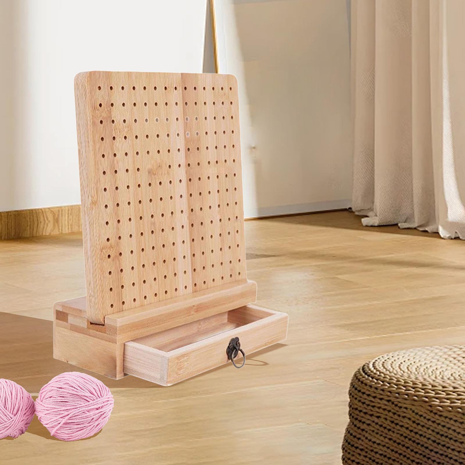 Blocking Board Hook with Storage Drawer Wooden Holes for Household Grandmother s Squares Crochet Board
Blocking Board Hook with Storage Drawer Wooden Holes for Household Grandmother s Squares Crochet Board