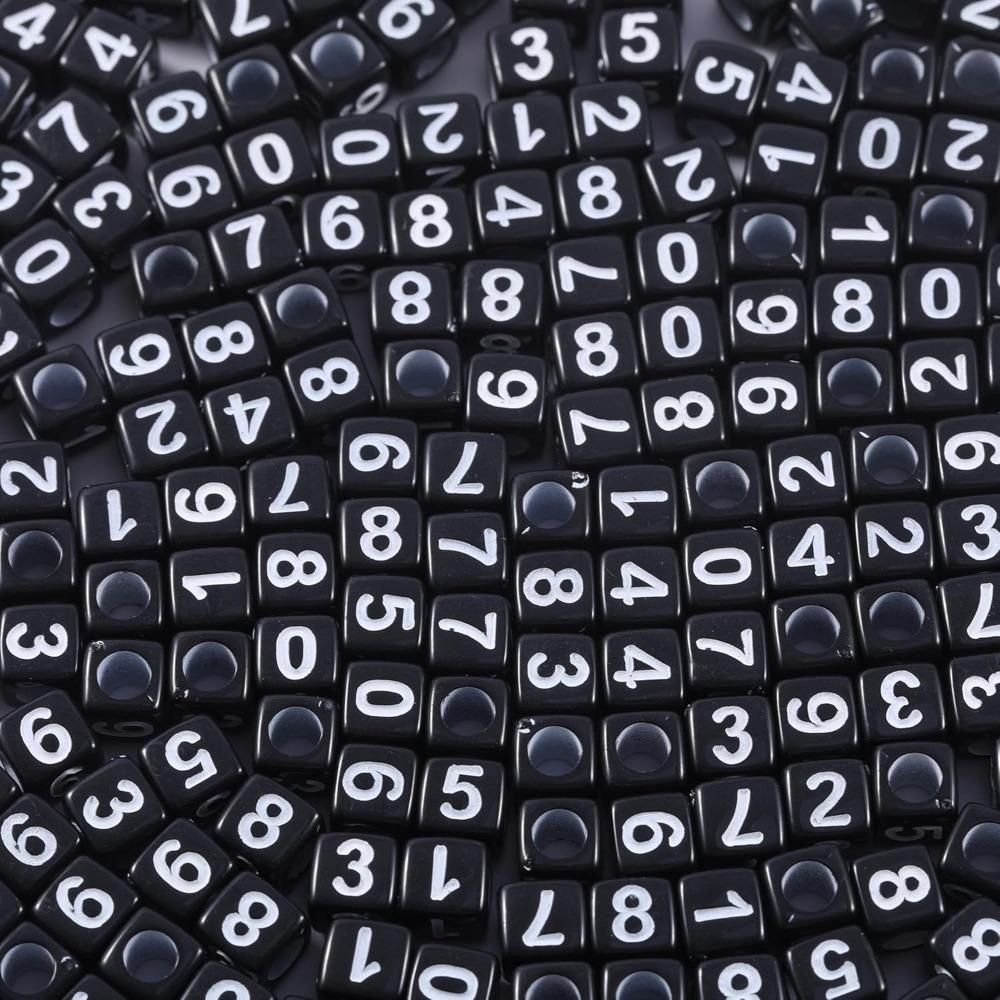 100/300/500pcs black acrylic digital beads 6x6mm mixed cube digital beads 0-9 for bracelet, necklace, and jewelry production 100pcs
100/300/500pcs black acrylic digital beads 6x6mm mixed cube digital beads 0-9 for bracelet, necklace, and jewelry production 100pcs
