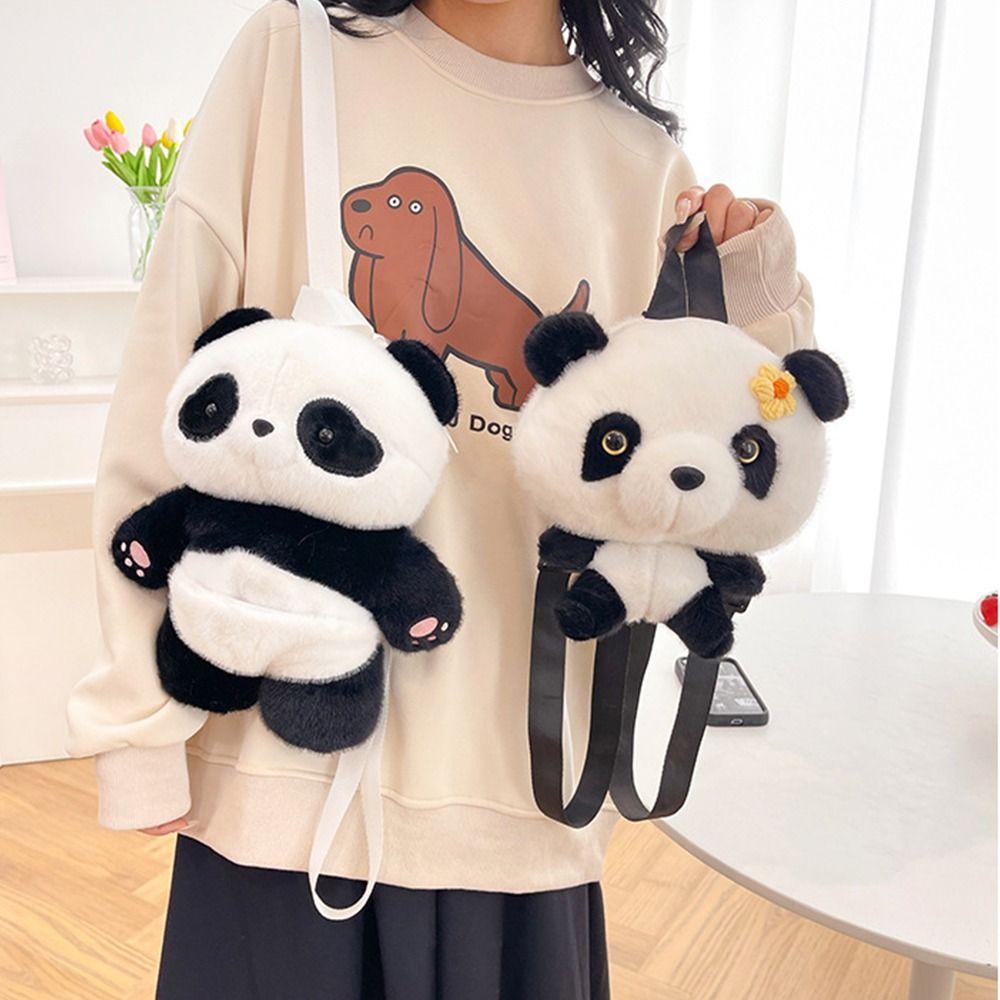 Plush Toy Panda Backpack Stuffed Animals Schoolbags Cute Plush Shoulder Bag Coin Purse
Plush Toy Panda Backpack Stuffed Animals Schoolbags Cute Plush Shoulder Bag Coin Purse