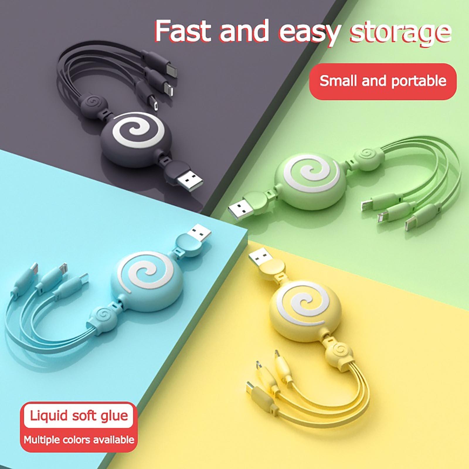 (SU) USB-кабель для зарядки USB-Micro USB/Type-C/8-контактный кабель для iPhone13 12, выдвижной зарядный кабель 100 см, 3 А, шнур для быстрой зарядки(1m) One Size чёрный
(SU) USB-кабель для зарядки USB-Micro USB/Type-C/8-контактный кабель для iPhone13 12, выдвижной зарядный кабель 100 см, 3 А, шнур для быстрой зарядки(1m) One Size чёрный