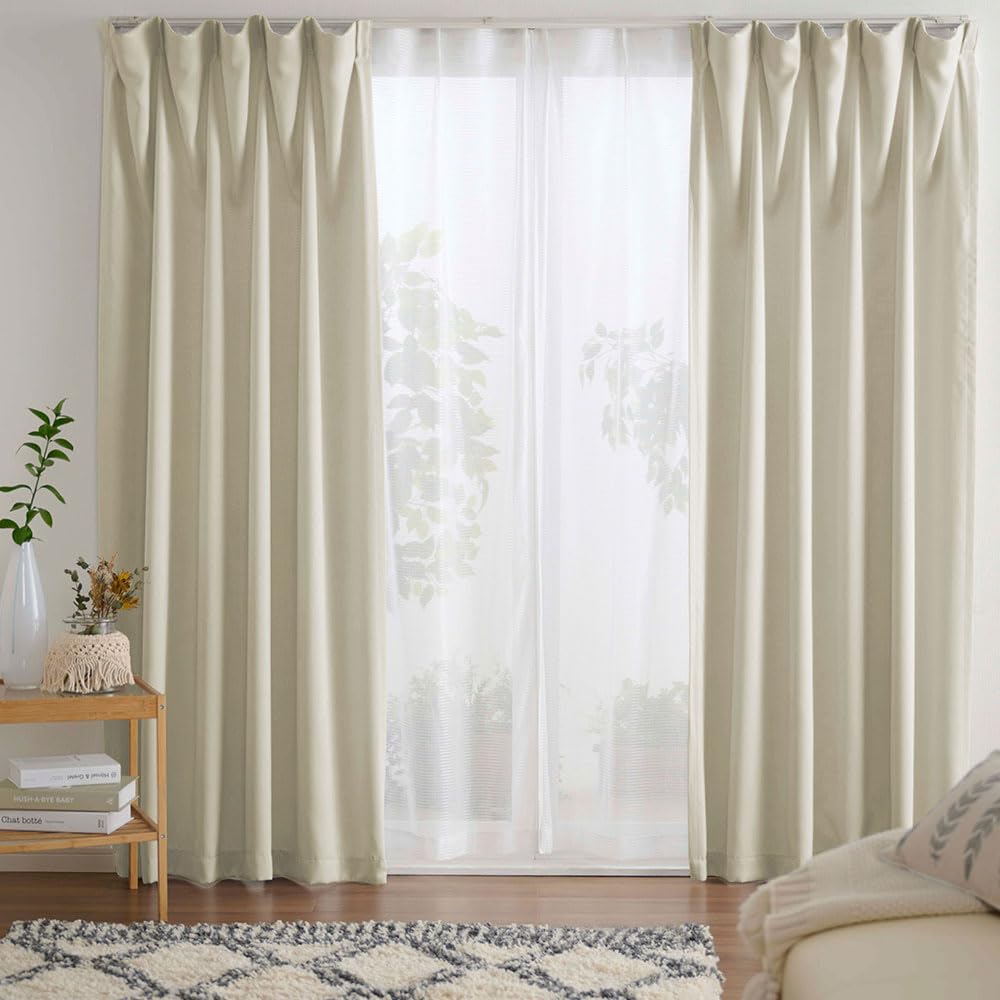 BELLUNA Curtain Set of 4 Blackout Stylish Blackout Curtains Set of 4 with Tassels 2 Curtains 2 Lace Set of 2 with Adjuster Hook Scandinavian Simple
BELLUNA Curtain Set of 4 Blackout Stylish Blackout Curtains Set of 4 with Tassels 2 Curtains 2 Lace Set of 2 with Adjuster Hook Scandinavian Simple