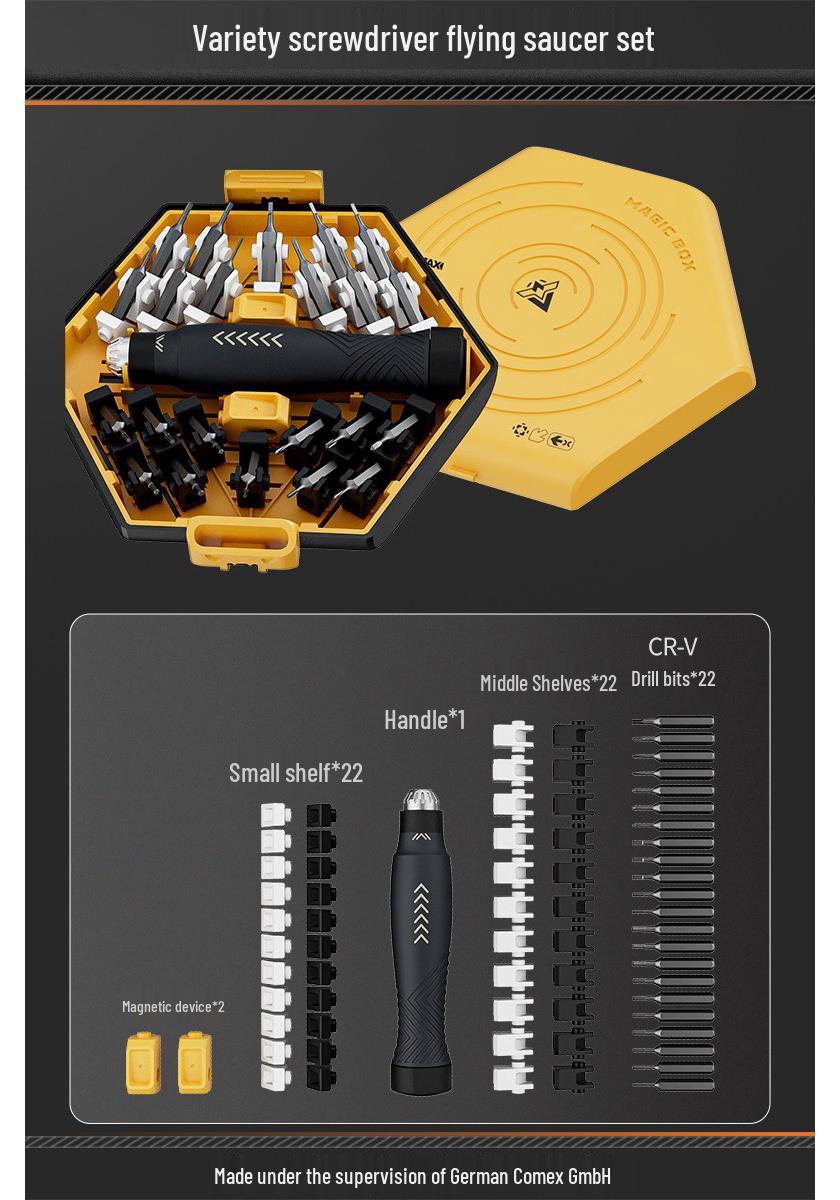 Multi-functional Screwdriver Set for Laptop & Mobile Repair
Multi-functional Screwdriver Set for Laptop & Mobile Repair