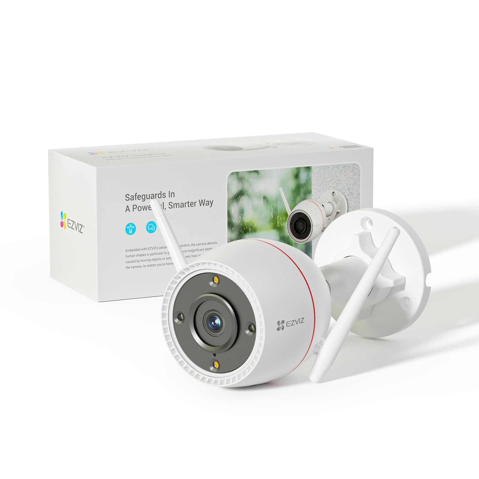 EZVIZ 2K 3MP Security 24 Hour Surveillance IP67 Color Night Vision Network Wired LAN Sensor Home Security Wide Angle Home Remote Smart IP Compatible
EZVIZ 2K 3MP Security 24 Hour Surveillance IP67 Color Night Vision Network Wired LAN Sensor Home Security Wide Angle Home Remote Smart IP Compatible