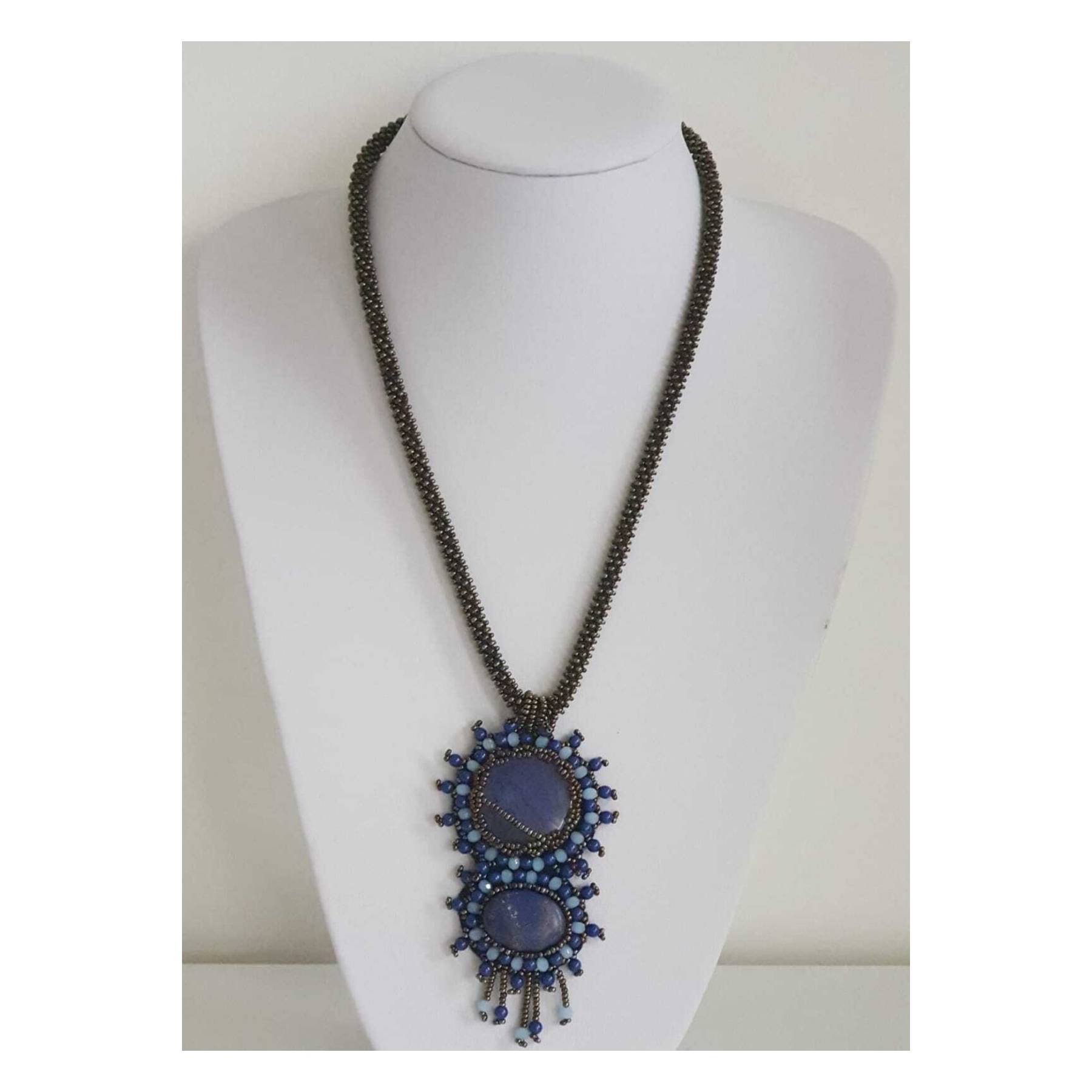 Ожерелье с украшением из шнура ручной работы в этническом богемном стиле из натурального камня для тюремных работ ручной работы 
Ожерелье с украшением из шнура ручной работы в этническом богемном стиле из натурального камня для тюремных работ ручной работы