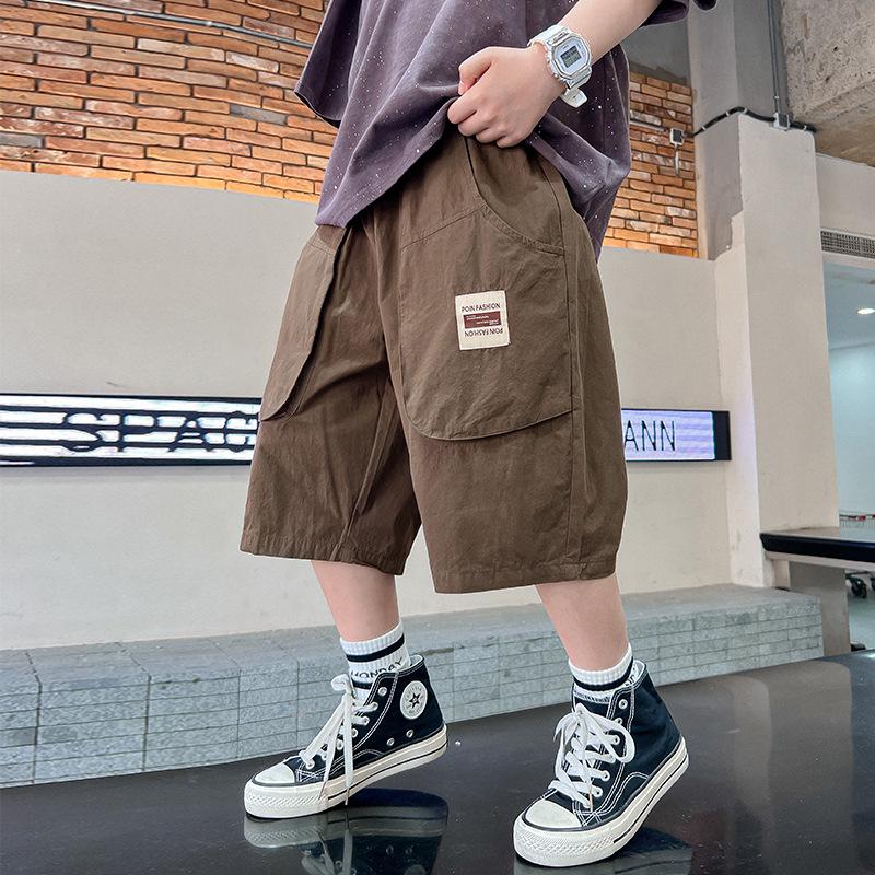 Boys 2025 Stylish Summer Cargo Shorts - Lightweight, Comfortable Kids Five-Point Pants 110 cm кавовий/коричневий
Boys 2025 Stylish Summer Cargo Shorts - Lightweight, Comfortable Kids Five-Point Pants 110 cm кавовий/коричневий