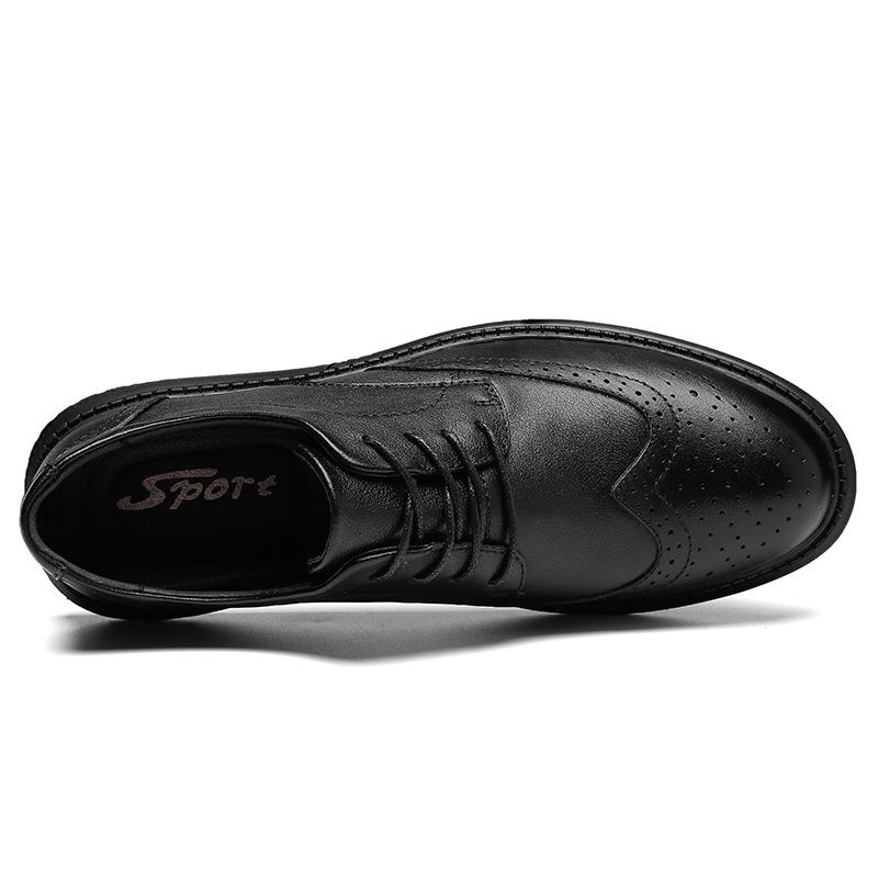 Large size Brock men s shoes trendy Korean version of men s business casual shoes work wedding gift shoes black leather shoes men s hair 47
Large size Brock men s shoes trendy Korean version of men s business casual shoes work wedding gift shoes black leather shoes men s hair 47