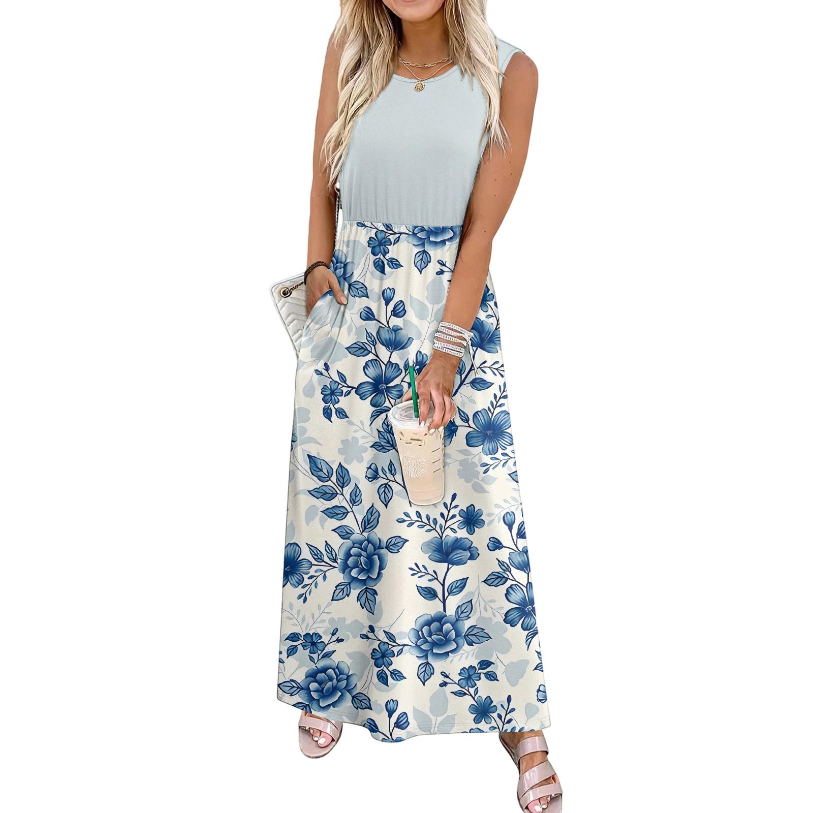 Summer Dresses for Women 2026 Casual Dresses for Women Sleeveless Floral Dress Midi Dresses for Women Graduation Dress XXL
Summer Dresses for Women 2026 Casual Dresses for Women Sleeveless Floral Dress Midi Dresses for Women Graduation Dress XXL