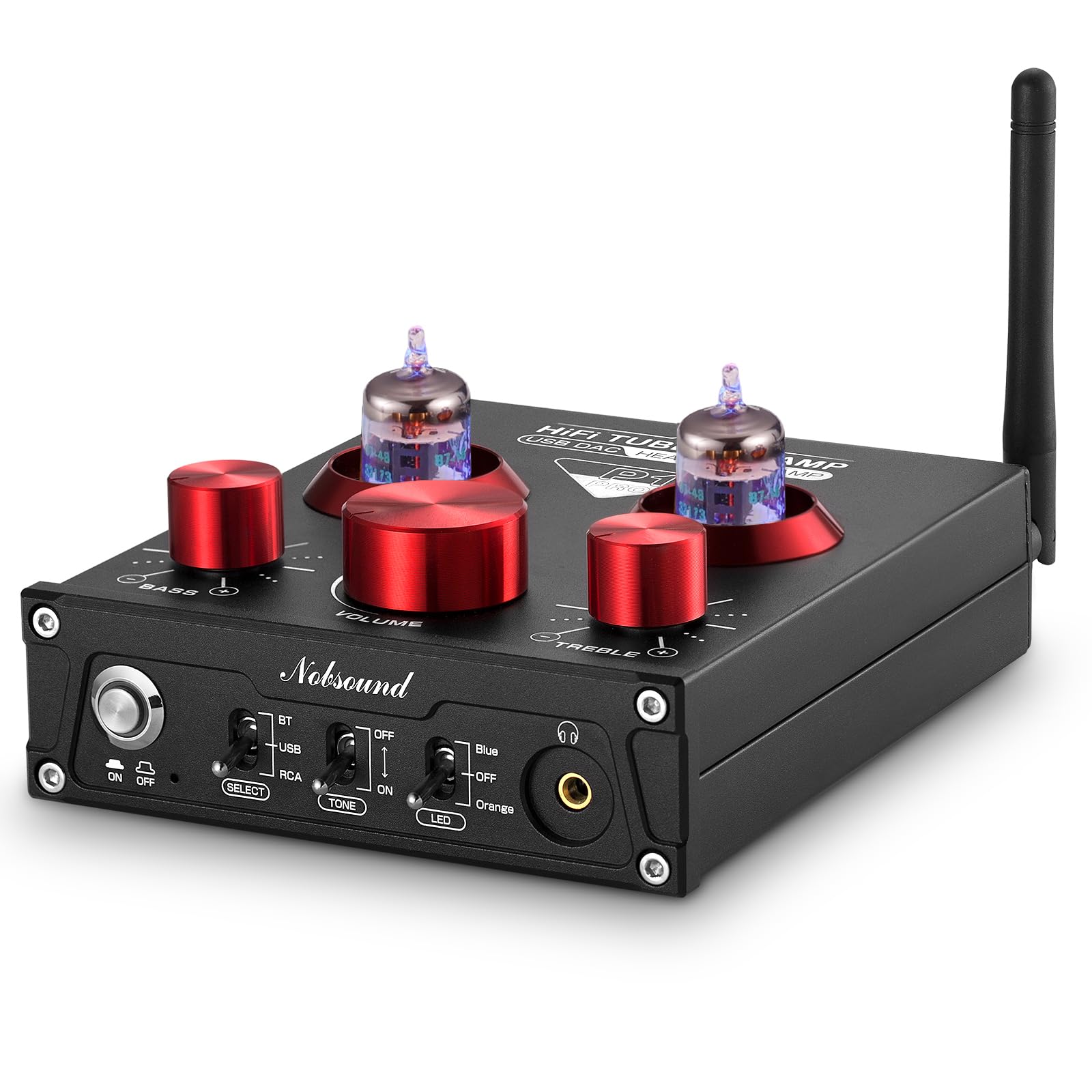 Nobsound GE5725W Vacuum Tube HiFi vacuum tube preamplifier with Bluetooth DAC headphone vacuum tube tone adjustment 3in2out with record aluminum
Nobsound GE5725W Vacuum Tube HiFi vacuum tube preamplifier with Bluetooth DAC headphone vacuum tube tone adjustment 3in2out with record aluminum