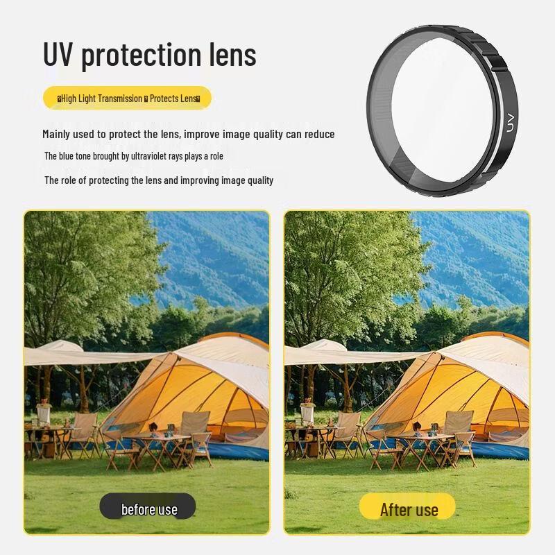 XFJI Lens Filters for DJI Action 4/3/5pro Cameras
XFJI Lens Filters for DJI Action 4/3/5pro Cameras