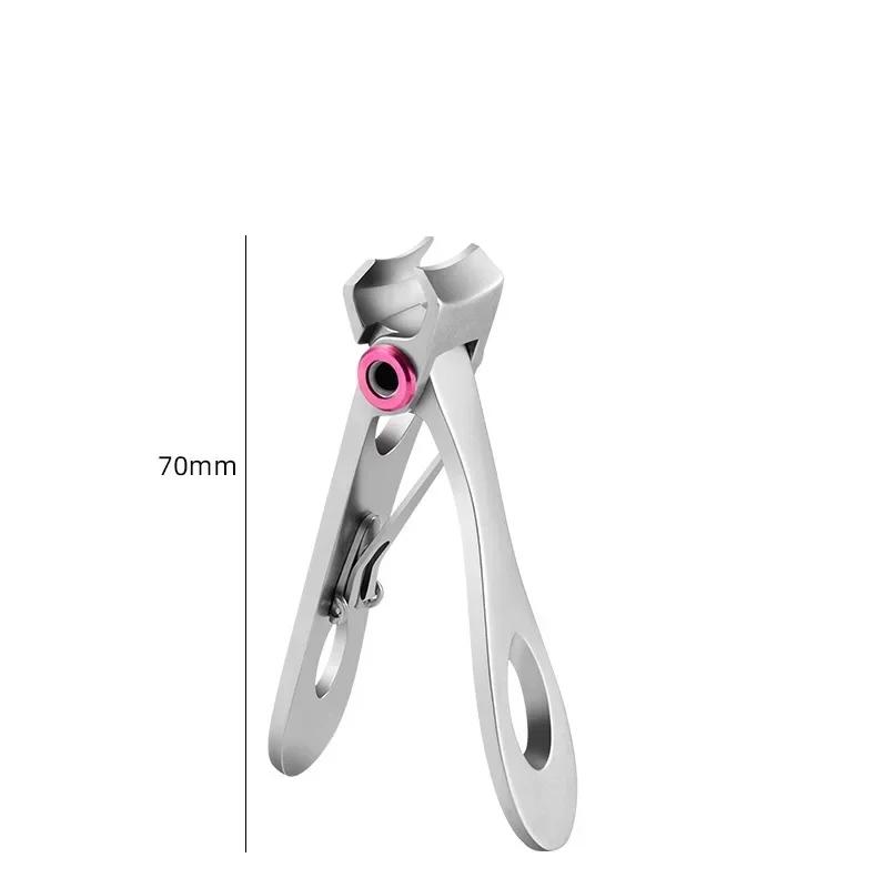 High quality Nail Clippers Stainless Steel Two Sizes Are Available Manicure Fingernail Cutter Thick Hard Toenail Scissors tools
High quality Nail Clippers Stainless Steel Two Sizes Are Available Manicure Fingernail Cutter Thick Hard Toenail Scissors tools