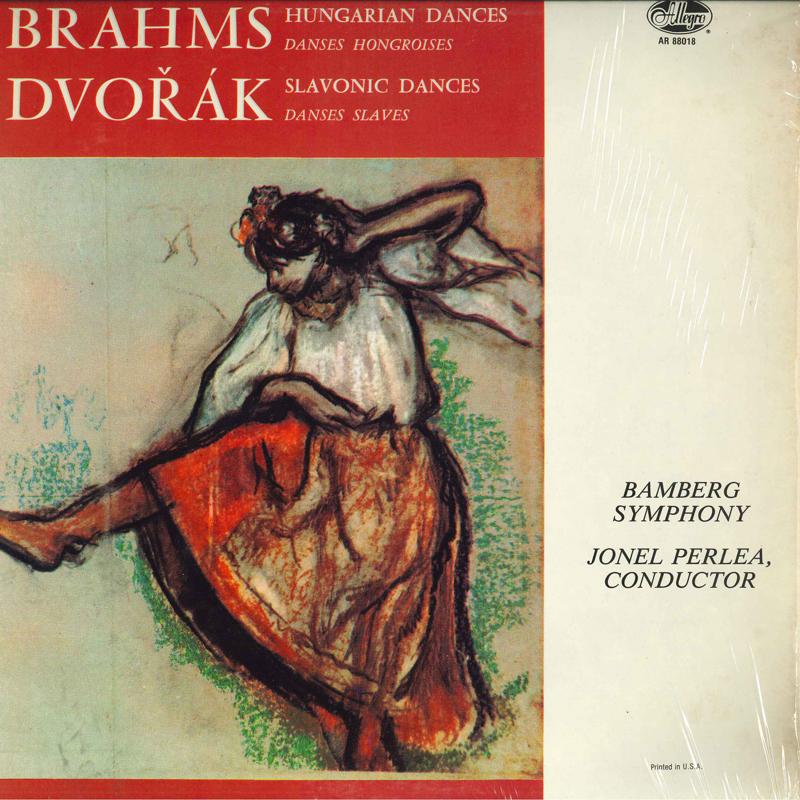 LP Record PERLEA BAMBERG SYMPHONY - Brahms Hungarian Dances Dvoak Slav AR88018 ALLEGRO US Classical Used
LP Record PERLEA BAMBERG SYMPHONY - Brahms Hungarian Dances Dvoak Slav AR88018 ALLEGRO US Classical Used