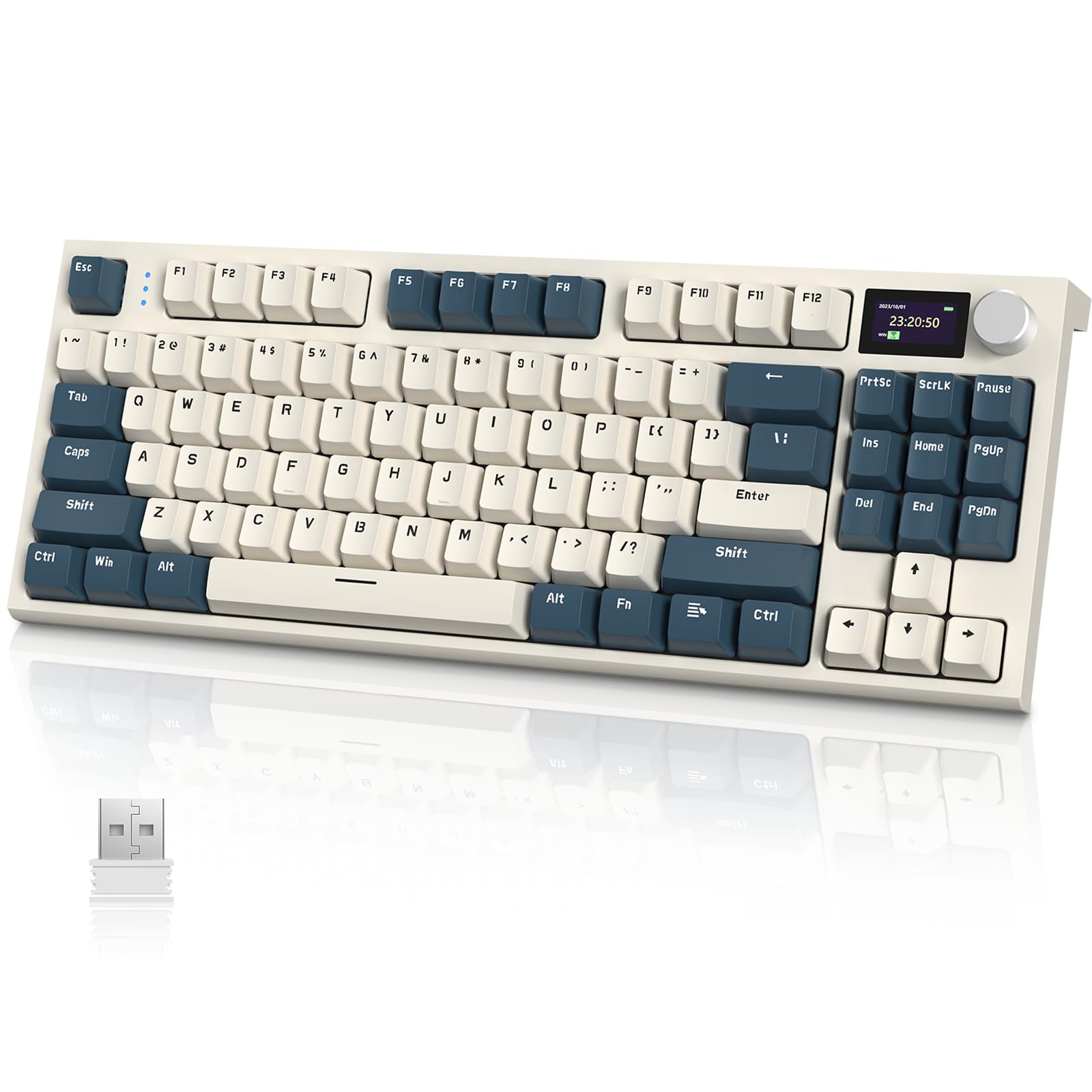 ATTACK SHARK x AJAZZ K86 Gaming Wireless Linear TFT Color Blue Whale Switches Gasket Japanese TKL 86 PBT for Standards Conformity Certification бежевий
ATTACK SHARK x AJAZZ K86 Gaming Wireless Linear TFT Color Blue Whale Switches Gasket Japanese TKL 86 PBT for Standards Conformity Certification бежевий