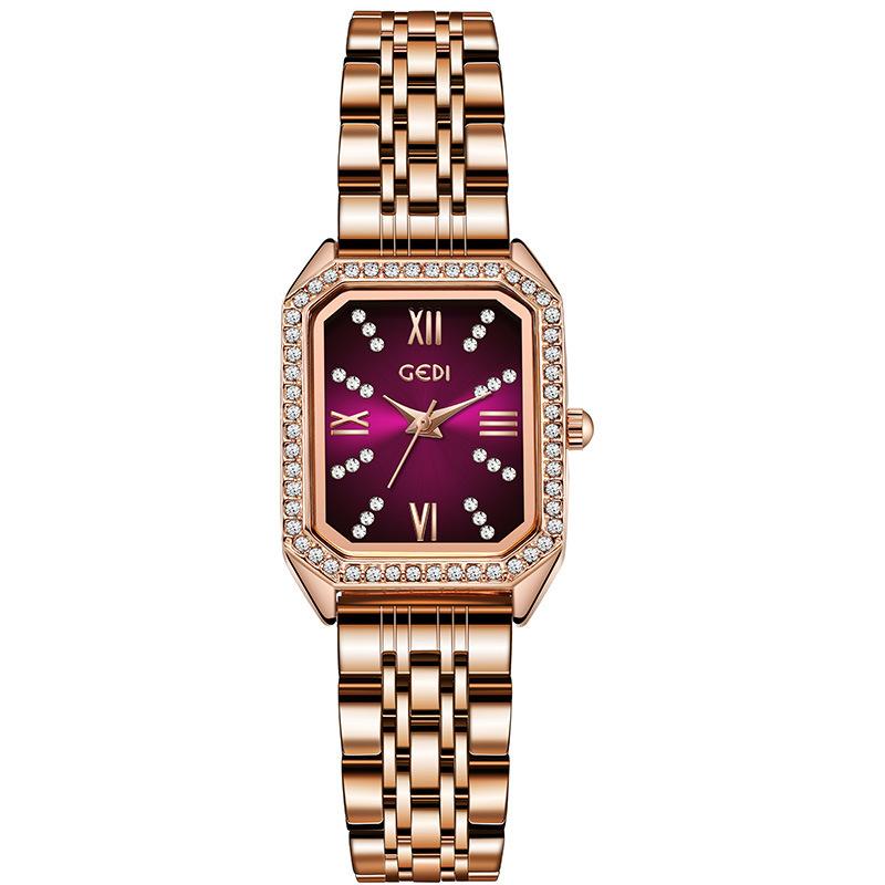 Women S Fashion Light Luxury Gypsy Waterproof Stainless Steel With Niche Square Green Plate Waterproof Quartz Watch
Women S Fashion Light Luxury Gypsy Waterproof Stainless Steel With Niche Square Green Plate Waterproof Quartz Watch