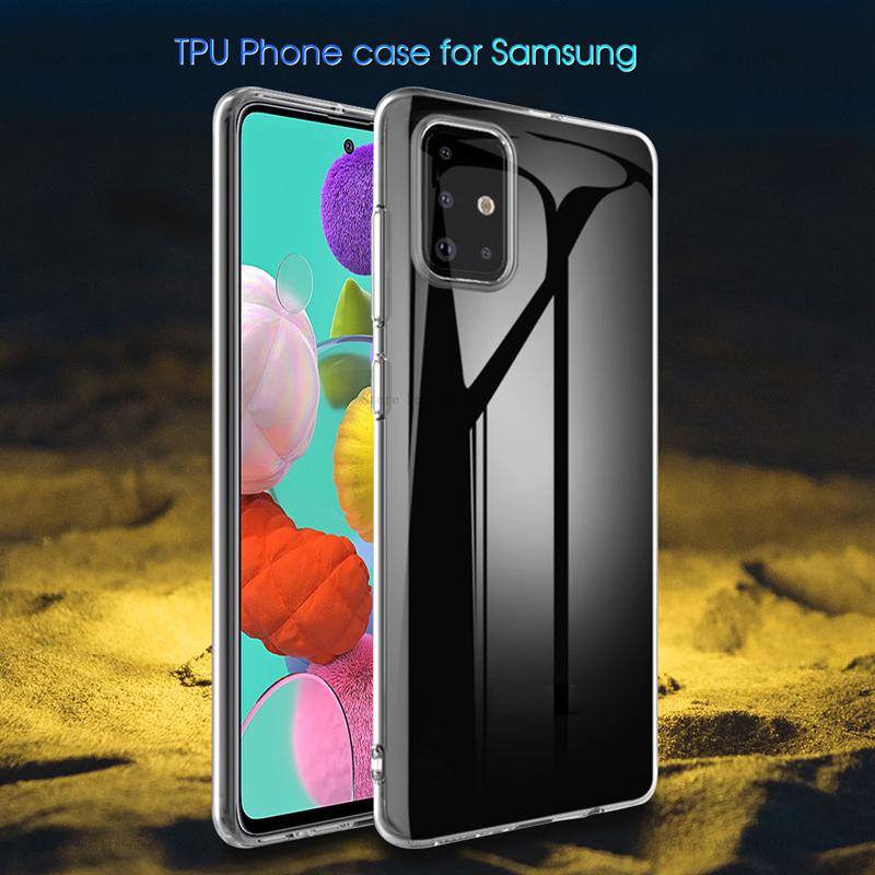 Прозрачный мягкий силиконовый чехол для Samsung Galaxy A 31 41 51 71 30 50 21S M21 S20 S10 Lite Защитная крышка
Прозрачный мягкий силиконовый чехол для Samsung Galaxy A 31 41 51 71 30 50 21S M21 S20 S10 Lite Защитная крышка