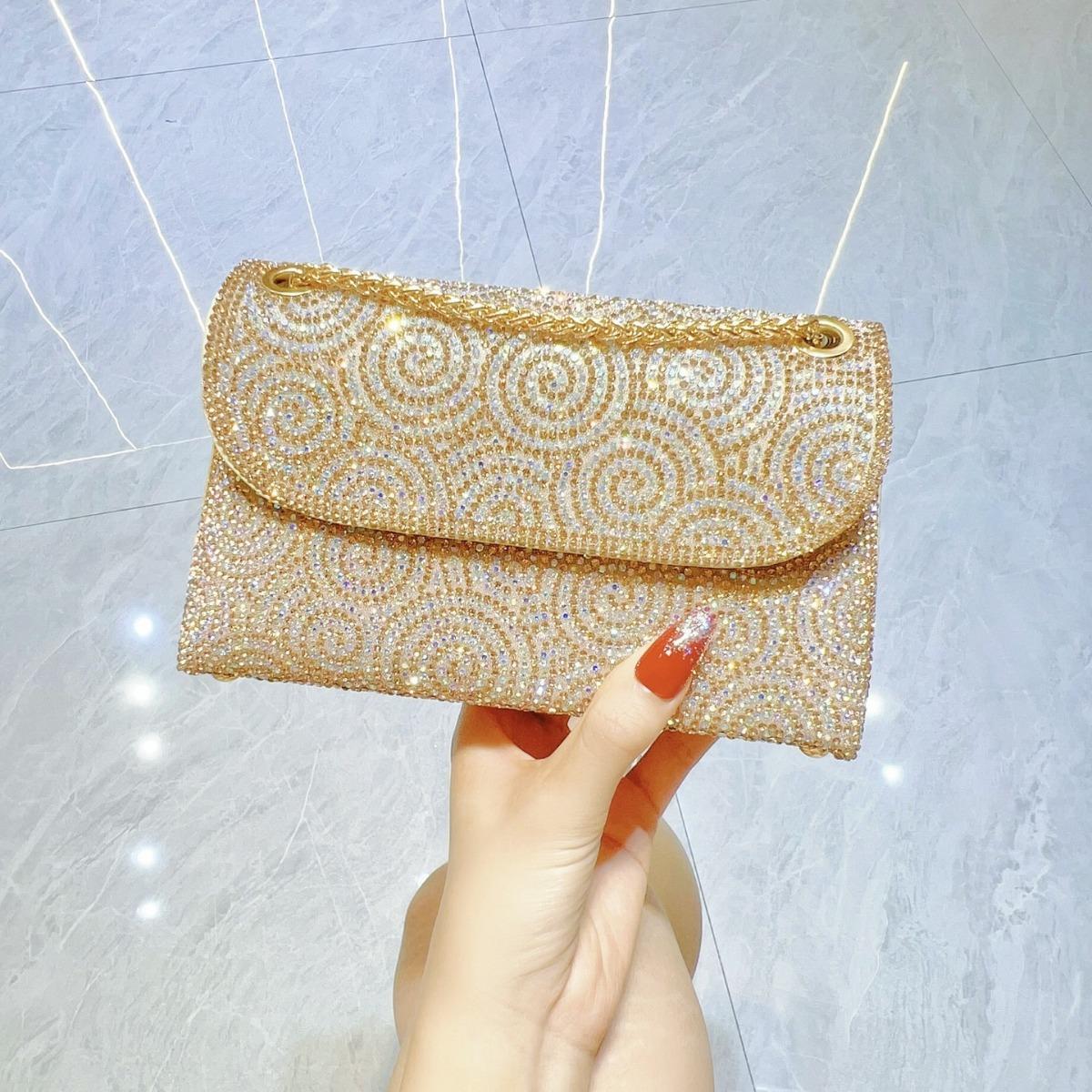 Rhinestone Clutch Purse For Women Evening Bag Sparkling Crystal Lady Dress Handbag Shoulder Bags for Weddings, Parties, Prom золотой
Rhinestone Clutch Purse For Women Evening Bag Sparkling Crystal Lady Dress Handbag Shoulder Bags for Weddings, Parties, Prom золотой