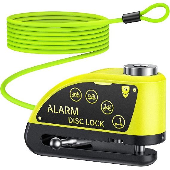 Перезаряжаемый мотоциклетный ремень ONVIAN, 6 футов(около 1,8 Рис)Противоугонный кабель из стальной проволоки, мотоциклетная сигнализация 120 децибел с режимом отдыха, применимо 7 жёлтый
Перезаряжаемый мотоциклетный ремень ONVIAN, 6 футов(около 1,8 Рис)Противоугонный кабель из стальной проволоки, мотоциклетная сигнализация 120 децибел с режимом отдыха, применимо 7 жёлтый