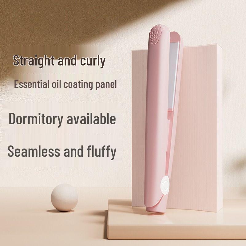 Portable Dual-Use Curling & Straightening Wand with Clip Blue Straightener + Storage Box
Portable Dual-Use Curling & Straightening Wand with Clip Blue Straightener + Storage Box