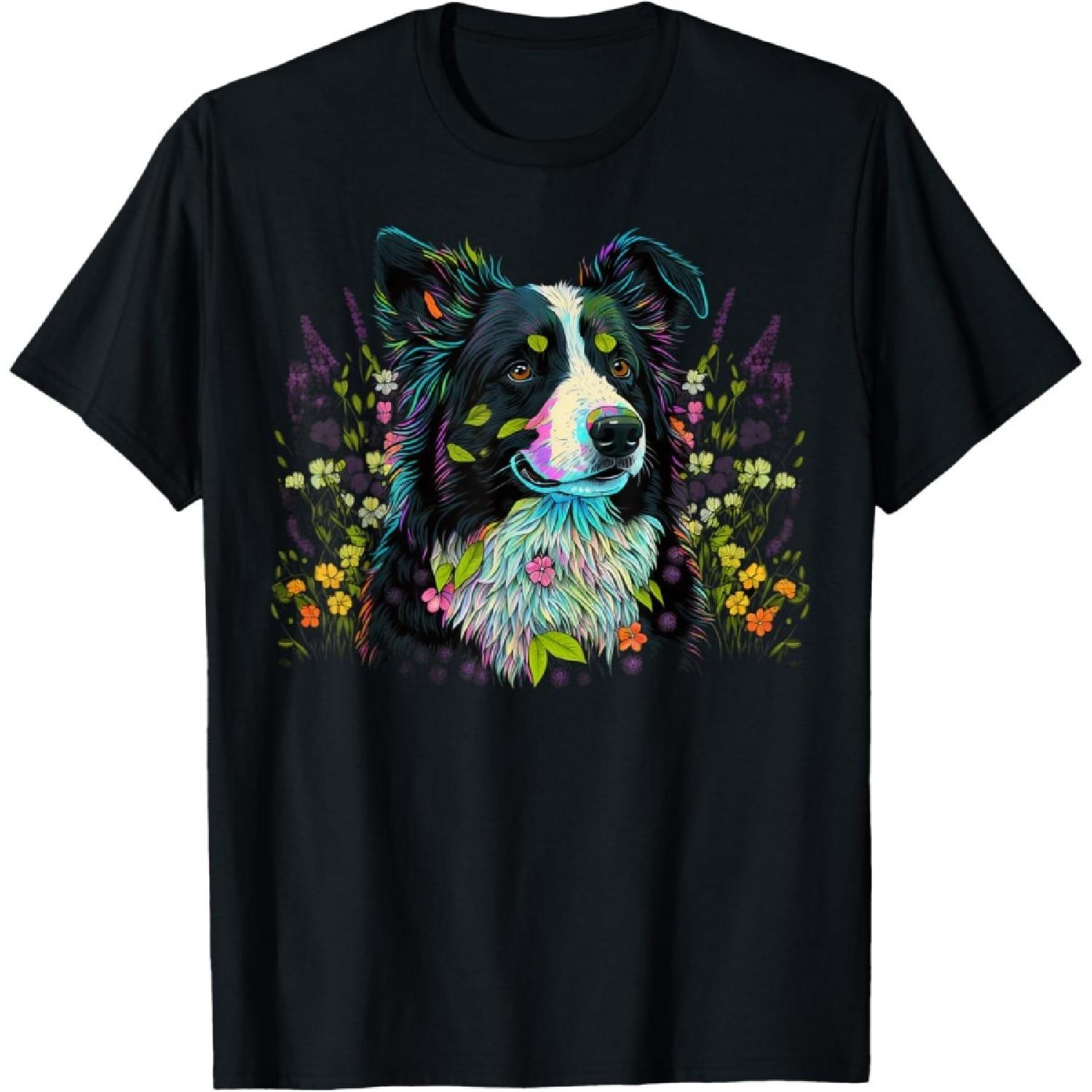 Cute Flower summer Floral Border Collie T-Shirt(1) XXXXXL чорний
Cute Flower summer Floral Border Collie T-Shirt(1) XXXXXL чорний