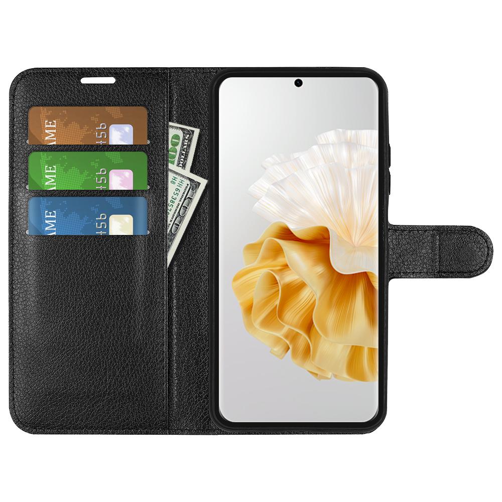 For Huawei Pura 70 Wallet Case with Card Holder Litchi Texture Leather Phone Cover Black
For Huawei Pura 70 Wallet Case with Card Holder Litchi Texture Leather Phone Cover Black