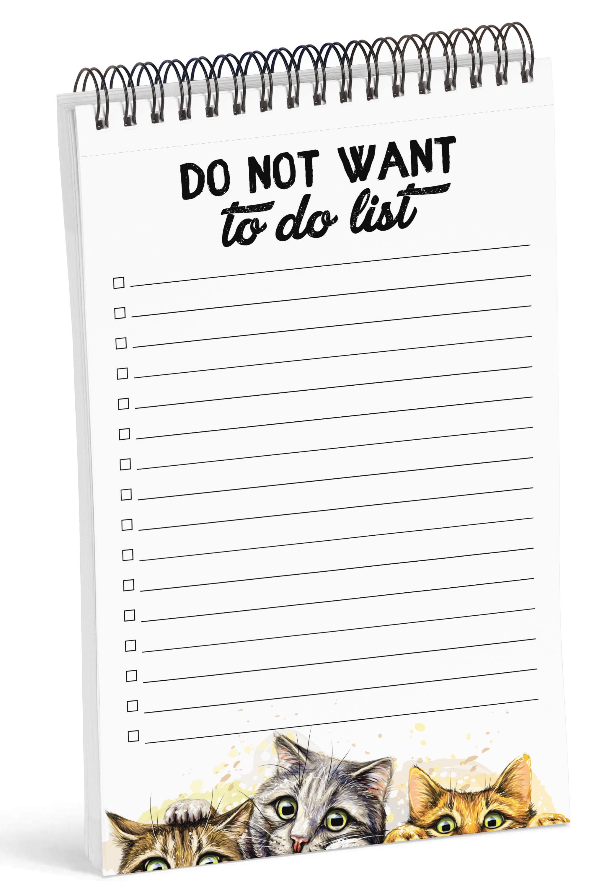 Блокнот Inkdotpot To Do List — бумажные канцелярские принадлежности 6 x 9 дюймов, блокнот на спирали Cat Ежедневный контрольный список-(50 листов) 6x9 inches белый
Блокнот Inkdotpot To Do List — бумажные канцелярские принадлежности 6 x 9 дюймов, блокнот на спирали Cat Ежедневный контрольный список-(50 листов) 6x9 inches белый