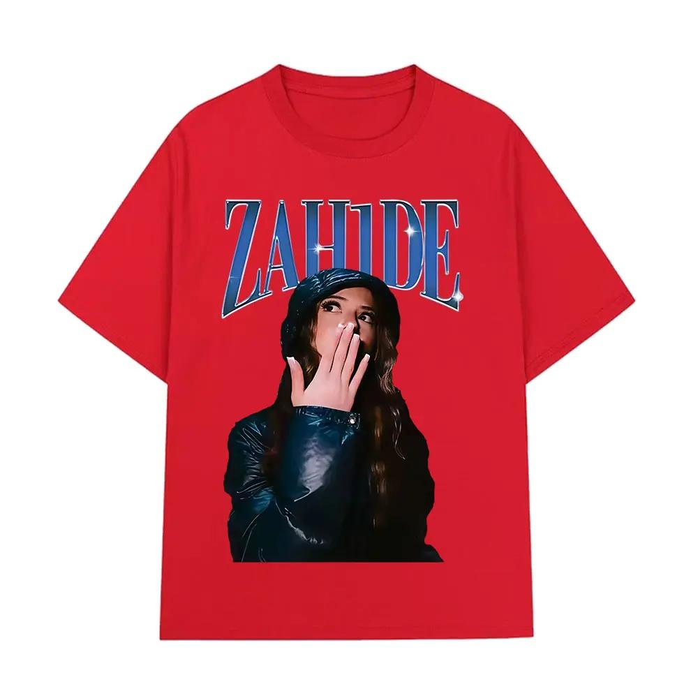 Zahide Merch Graphic Tshirt Unisex Women Clothing Fashion High Quality T Shirts Cotton Oversized Short Sleeve Harajuku Tshirts 4XL
Zahide Merch Graphic Tshirt Unisex Women Clothing Fashion High Quality T Shirts Cotton Oversized Short Sleeve Harajuku Tshirts 4XL