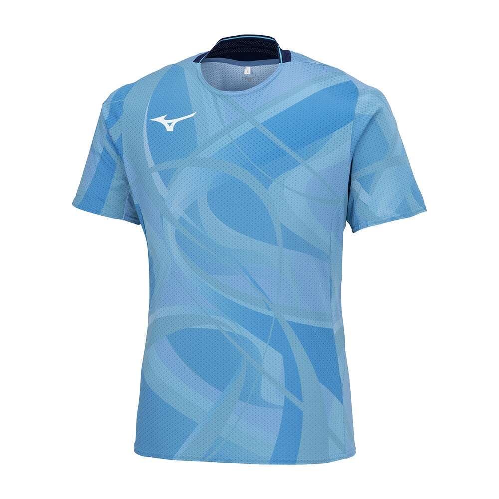Mizuno Dry Aeroflow Training Wear T-Shirt, Short Sleeve, Player-Specific MUGEN GRAPHIC, Quick-Drying, Highly Breathable, 32MAB501, Parisian Blue
Mizuno Dry Aeroflow Training Wear T-Shirt, Short Sleeve, Player-Specific MUGEN GRAPHIC, Quick-Drying, Highly Breathable, 32MAB501, Parisian Blue