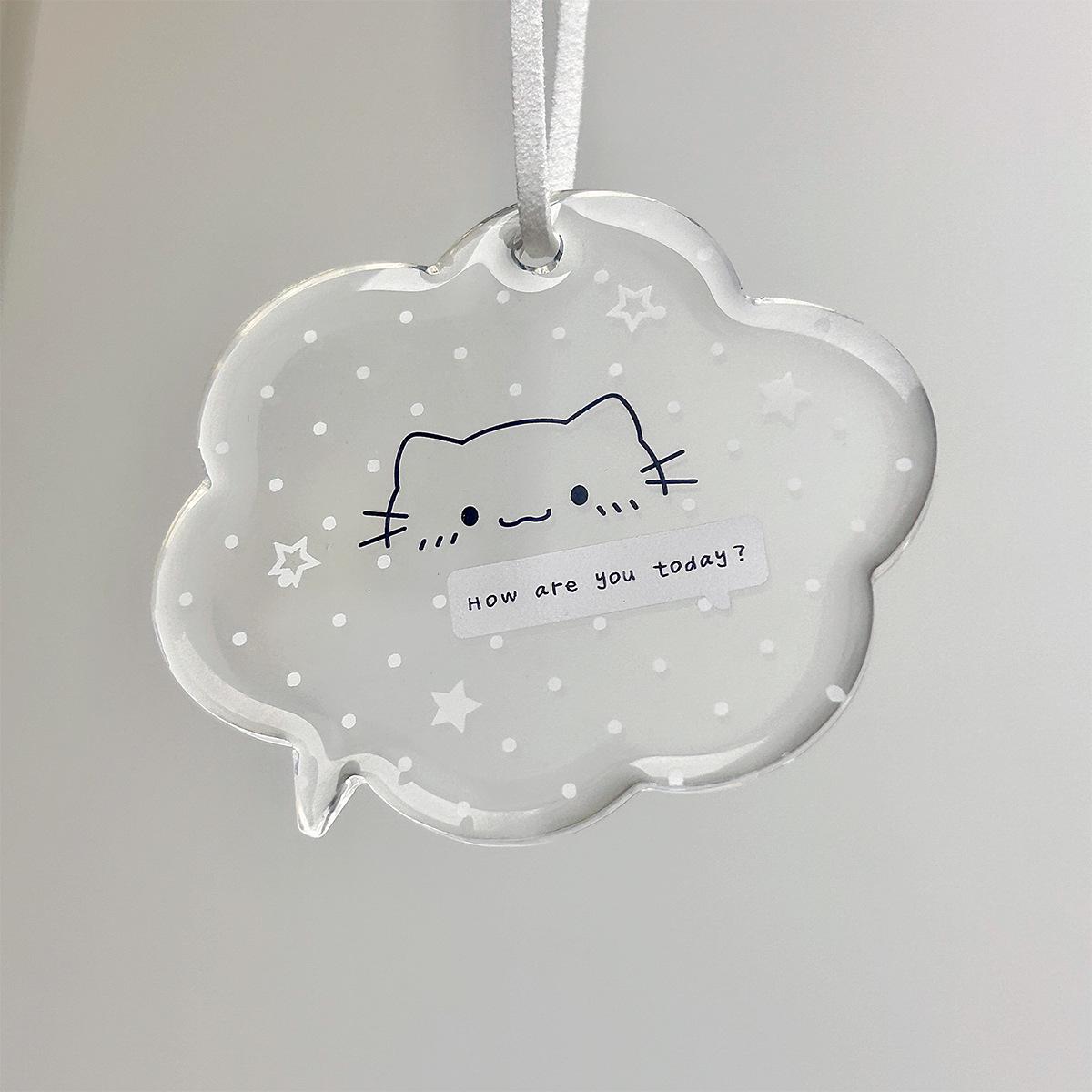 Transparent Acrylic Star Pendant with Cute Horse Keychain Charm
Transparent Acrylic Star Pendant with Cute Horse Keychain Charm
