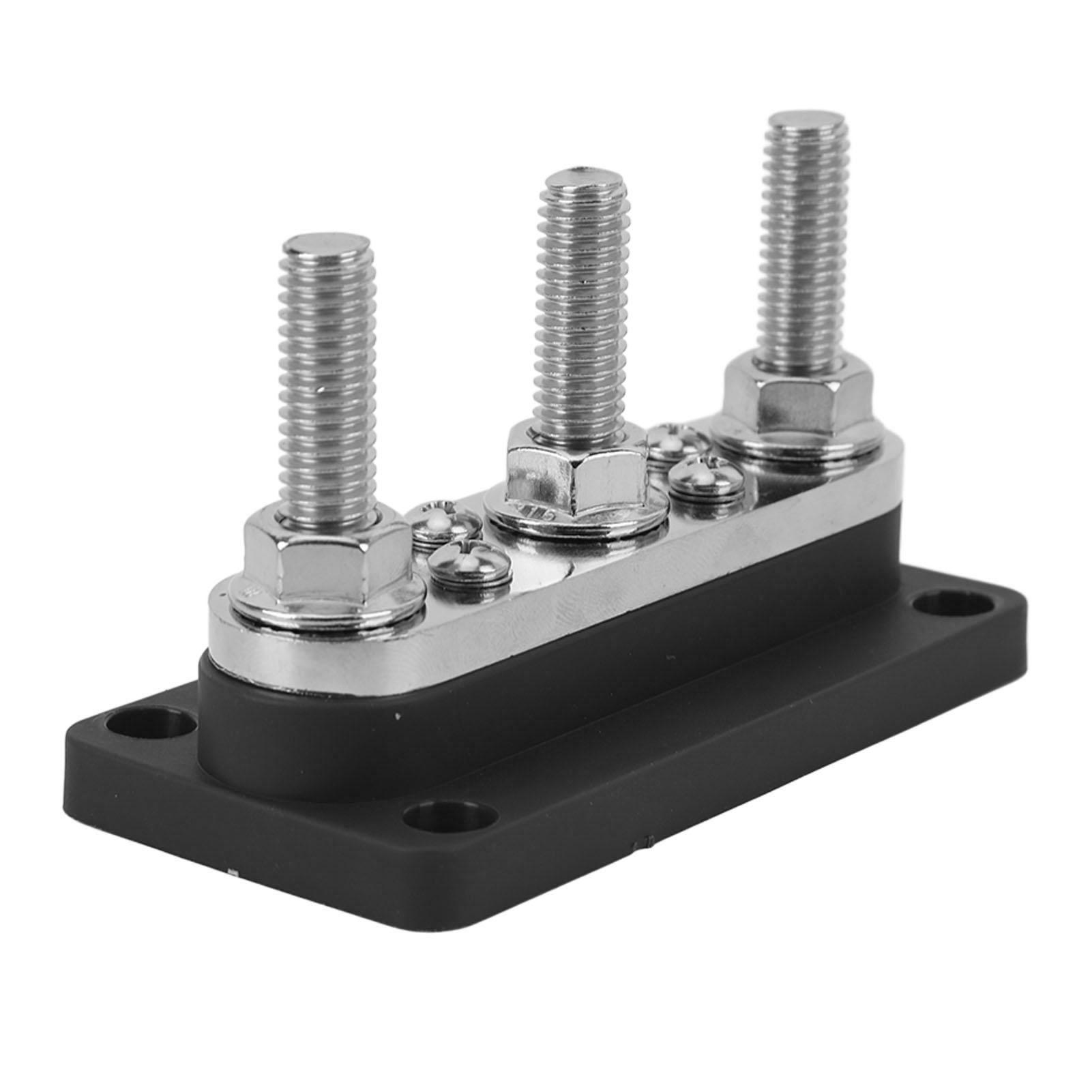 Power Distribution Terminal Block 12‑48V 300A Battery Bus Bar for Cars Trucks RVs Marine Boats Solar System
Power Distribution Terminal Block 12‑48V 300A Battery Bus Bar for Cars Trucks RVs Marine Boats Solar System