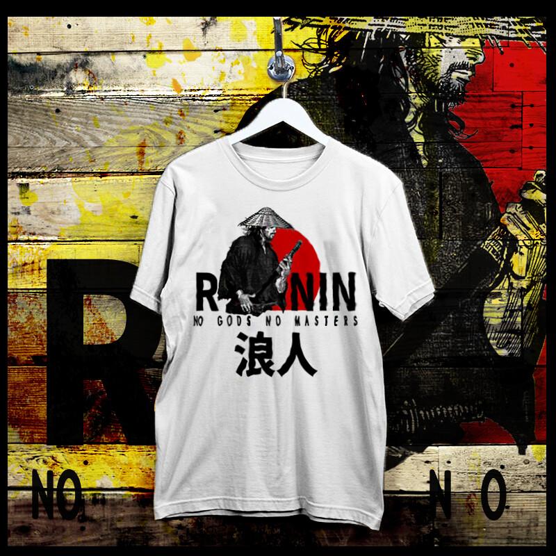 Samurai T-Shirt Shogun Assassin Bushido Ronin No Gods No Masters Katana Sword M
Samurai T-Shirt Shogun Assassin Bushido Ronin No Gods No Masters Katana Sword M
