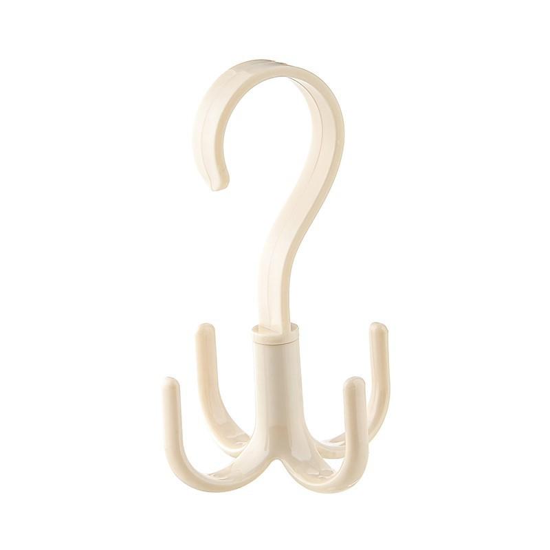 Multi-functional Rotating Storage Hook Rack Wardrobe Four-claw Coat Hook Bag Hook Plastic Hanging Rack Storage Rack бежевый
Multi-functional Rotating Storage Hook Rack Wardrobe Four-claw Coat Hook Bag Hook Plastic Hanging Rack Storage Rack бежевый