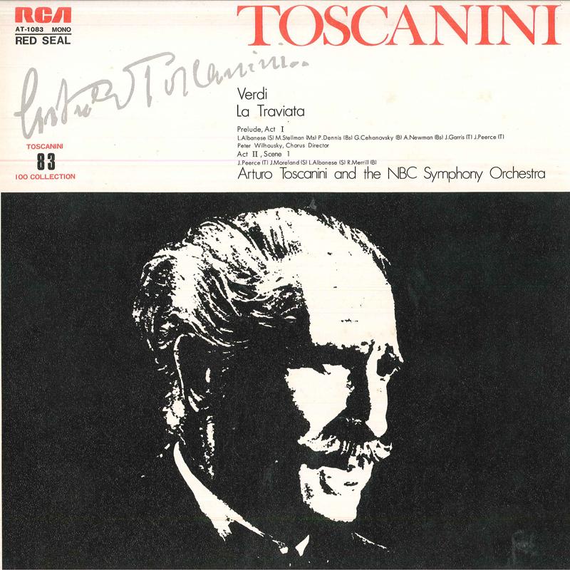 LP Record VERDI. ARTURO TOSCANINI, NBC SYMPHO - La TRAVIATA Act 1 AT1083 RCA Japan Classical Used
LP Record VERDI. ARTURO TOSCANINI, NBC SYMPHO - La TRAVIATA Act 1 AT1083 RCA Japan Classical Used