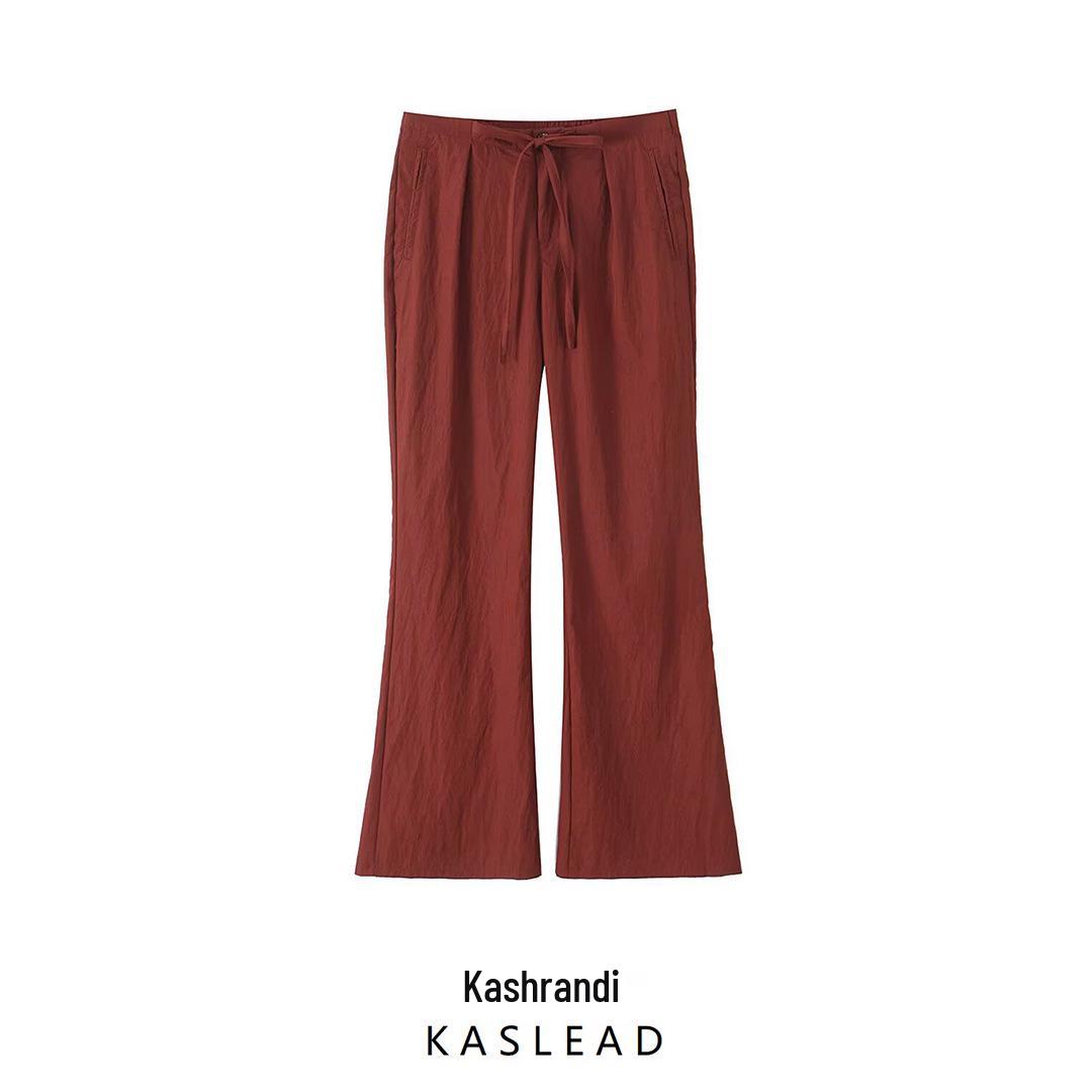 2025 Spring Women s European & American Style Low Waist Flared Casual Pants Medium
2025 Spring Women s European & American Style Low Waist Flared Casual Pants Medium