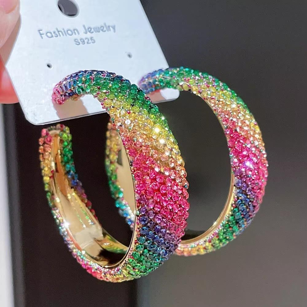 Перебільшені Блискучі Стрази Великі Сережки-Кільця для Жінок Дівчат Геометричні Круглі Кришталеві Сережки Біжутерія Заява Прикраси Подарунки
Перебільшені Блискучі Стрази Великі Сережки-Кільця для Жінок Дівчат Геометричні Круглі Кришталеві Сережки Біжутерія Заява Прикраси Подарунки