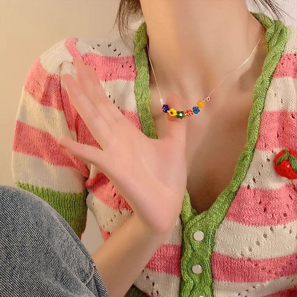 Aesthetics Korean Style Necklace Zinc Zinc Alloy Girl Choker Delicate Y2k Necklace Summer
Aesthetics Korean Style Necklace Zinc Zinc Alloy Girl Choker Delicate Y2k Necklace Summer
