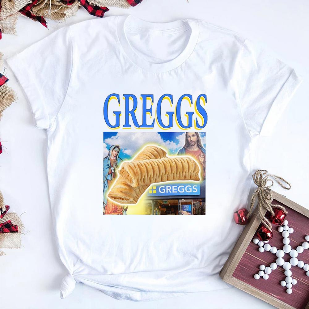 Футболка Greggs sausage roll футболка зі смішним мемом Вінтажна футболка до дня батька культова футболка Greggs на випускний XXXL білий
Футболка Greggs sausage roll футболка зі смішним мемом Вінтажна футболка до дня батька культова футболка Greggs на випускний XXXL білий