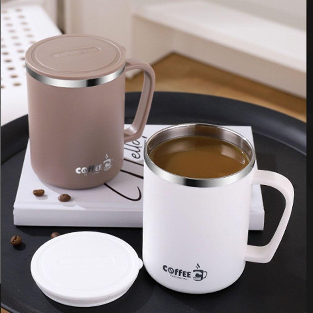With Handle Milk Tea Cup 304 Stainless Steel Water Cup Fashion Insulated Coffee Mug Milk коричневий
With Handle Milk Tea Cup 304 Stainless Steel Water Cup Fashion Insulated Coffee Mug Milk коричневий