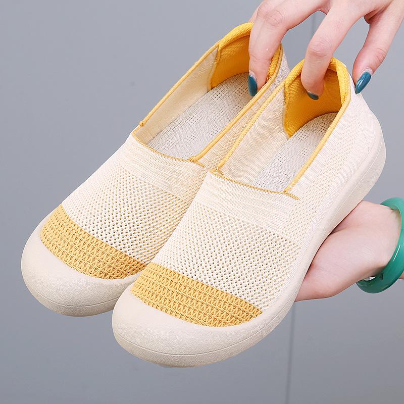 Летняя новая универсальная повседневная обувь мягкая подошва не устают ноги удобная обувь на одной педали 41 жёлтый
Летняя новая универсальная повседневная обувь мягкая подошва не устают ноги удобная обувь на одной педали 41 жёлтый