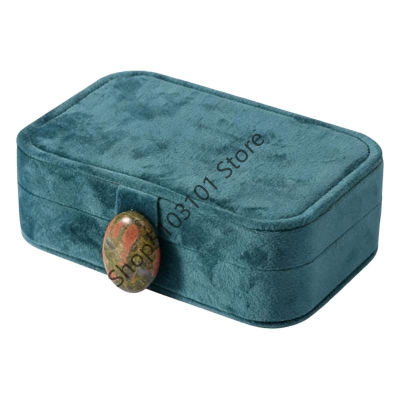 Natural Stone Jewelry Box for High-quality Earring Bracelet Necklace Portable Travel Storage Jewelry Box синій
Natural Stone Jewelry Box for High-quality Earring Bracelet Necklace Portable Travel Storage Jewelry Box синій