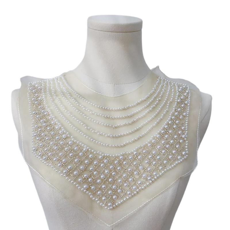 Unique Beaded Embroidery Collar Applique Mesh Collar Corsage For Women Various Clothes Decorative Removeable Collar абрикосовий
Unique Beaded Embroidery Collar Applique Mesh Collar Corsage For Women Various Clothes Decorative Removeable Collar абрикосовий