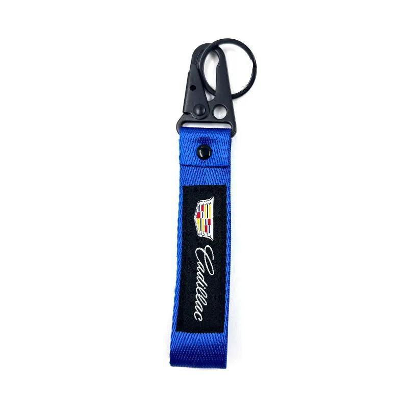 Car Logo Keychain Nylon Woven Label Keyring Short Lanyard Key Holder for Cadillac ATS CT4 CT5 CT6 CTS XT4 XT5 XT6 XTS SLS SRX сірий колір
Car Logo Keychain Nylon Woven Label Keyring Short Lanyard Key Holder for Cadillac ATS CT4 CT5 CT6 CTS XT4 XT5 XT6 XTS SLS SRX сірий колір